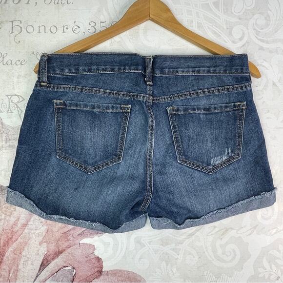 Old Navy The Diva Denim Shorts Distressed Size 8 Cut offs - Picture 5 of 11